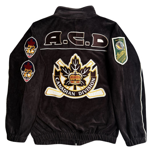 Avirex Velour Track Top 50th Anniversary Exclusive - M