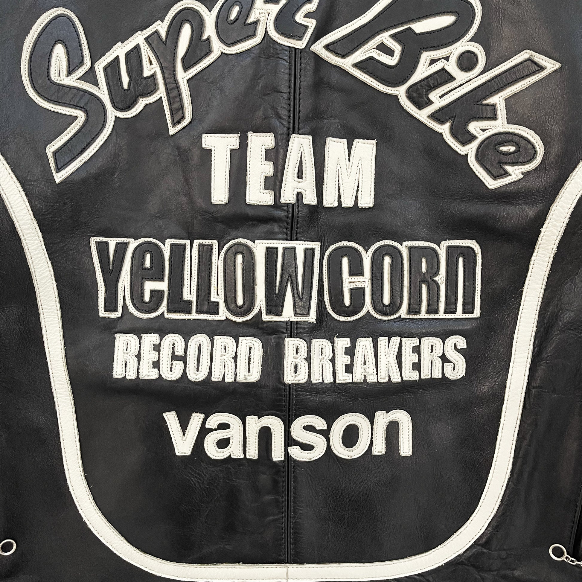 Vanson Leathers x Yellow Corn Motorcycle Racer Jacket