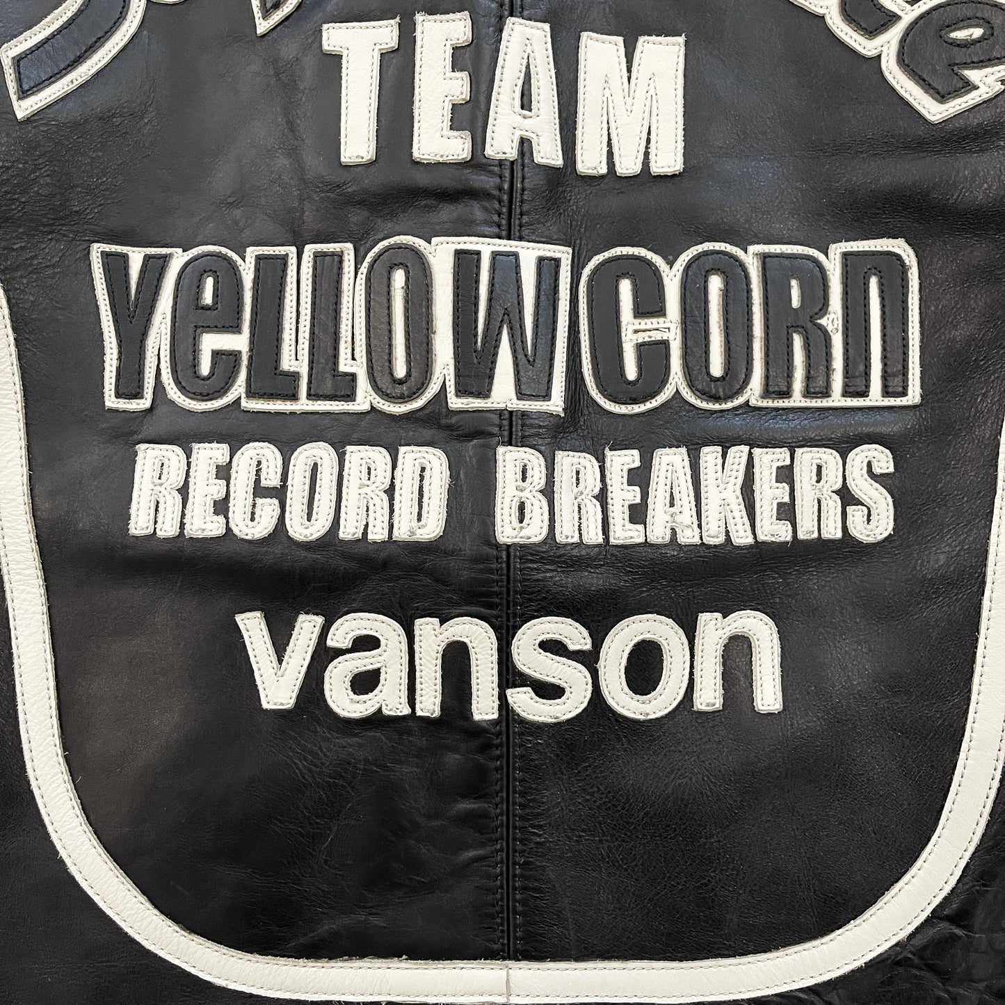 Vanson Leathers x Yellow Corn Motorcycle Racer Jacket