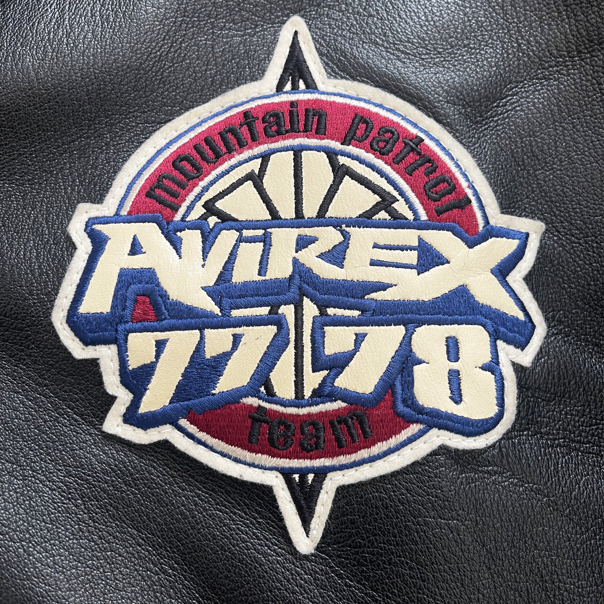 Avirex Leather Varsity Jacket
