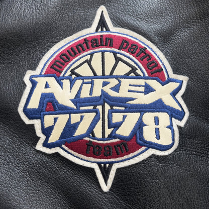 Avirex Leather Varsity Jacket