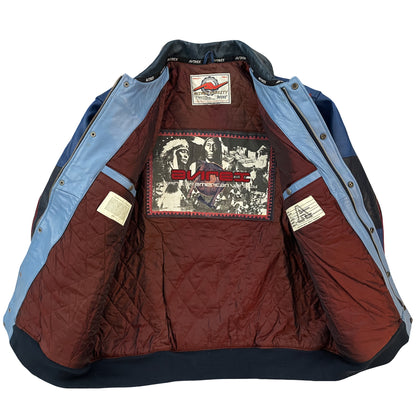 Avirex Leather Varsity Jacket