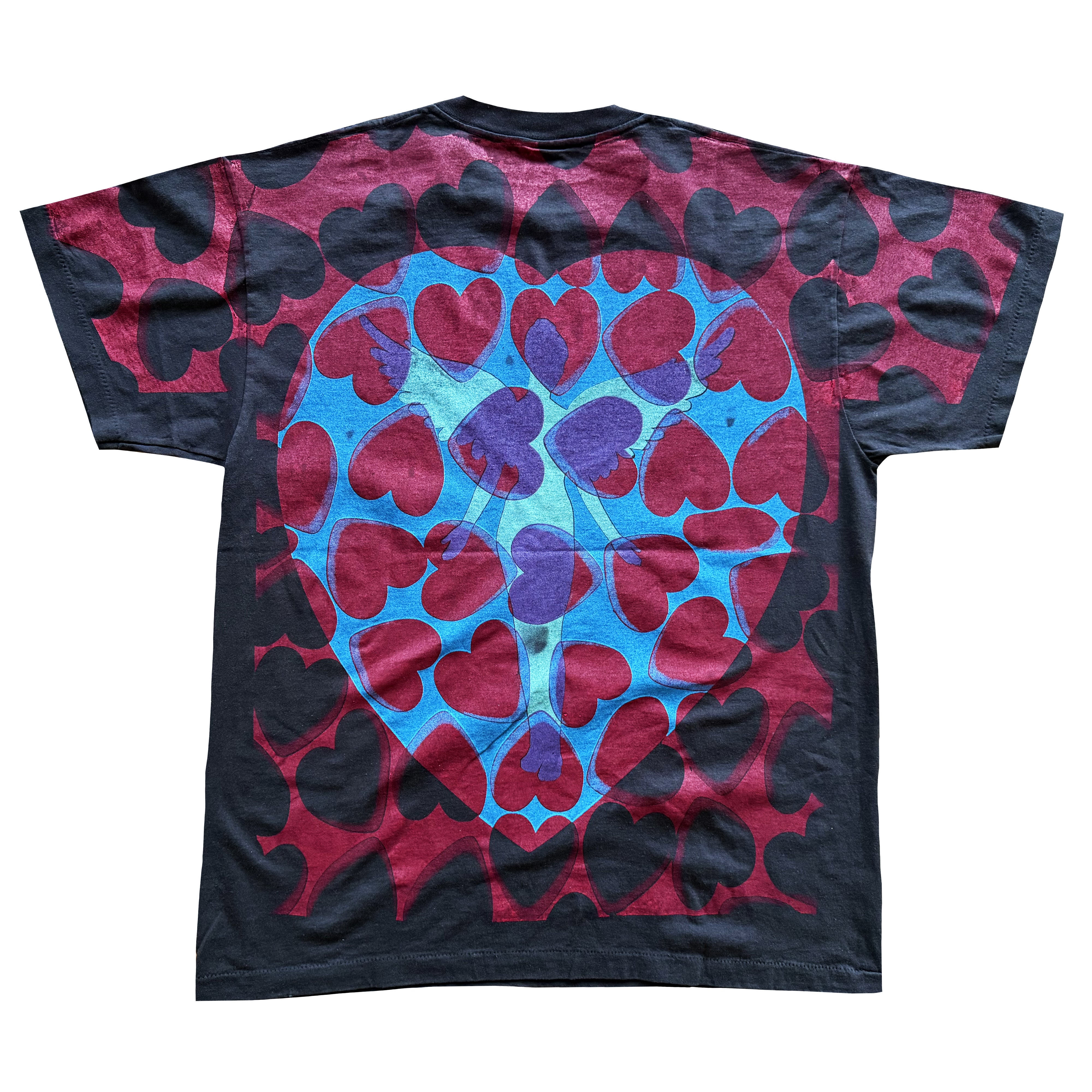 matta heart print medium 180x50　NIRVANA Nirvana 'Heart Shaped Box' T-Shirt - XL – The Holy Grail