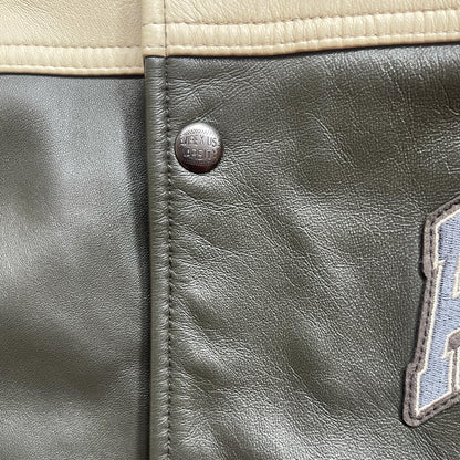 Avirex Wildbears Leather Varsity Jacket - XL