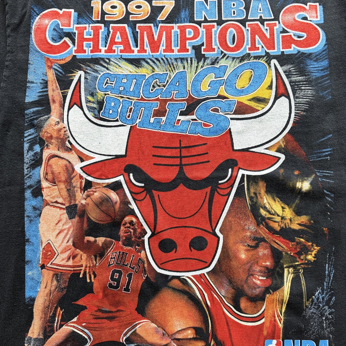 Chicago Bulls 'NBA Champions' T-Shirt - XL