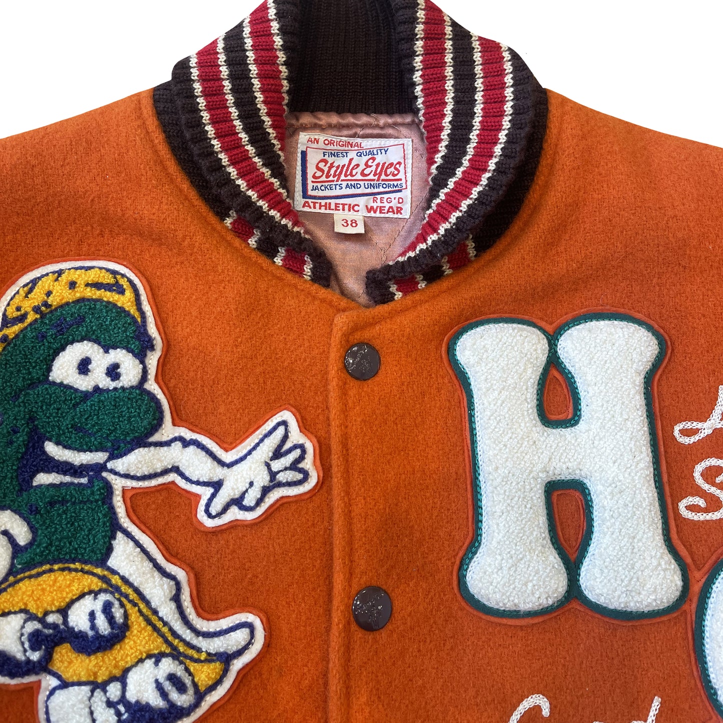 Style Eyes 'High Skate' Varsity Jacket - M