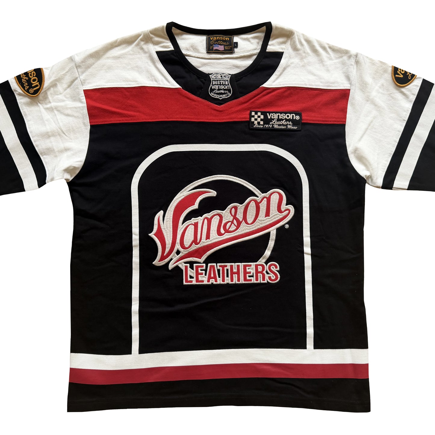 Vanson Leathers Long Sleeve Jersey - M/L