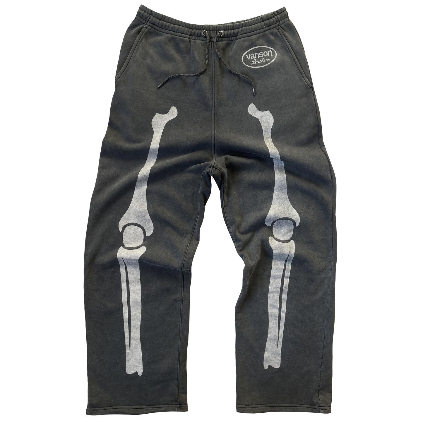 Vanson Leathers Skeleton Sweatpants - L