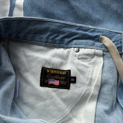 Vanson Leathers Bone Denim Shorts - W36"