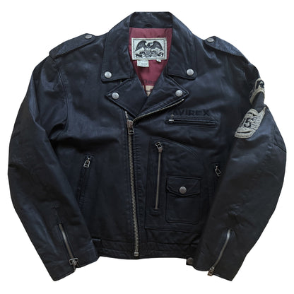 Avirex 'Daytona to LA' Leather Biker Jacket - M