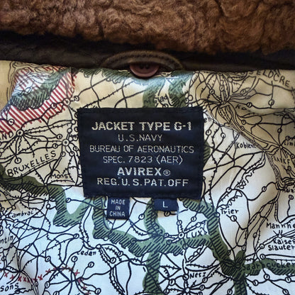 Avirex Top Gun G-1 Flight Jacket - L