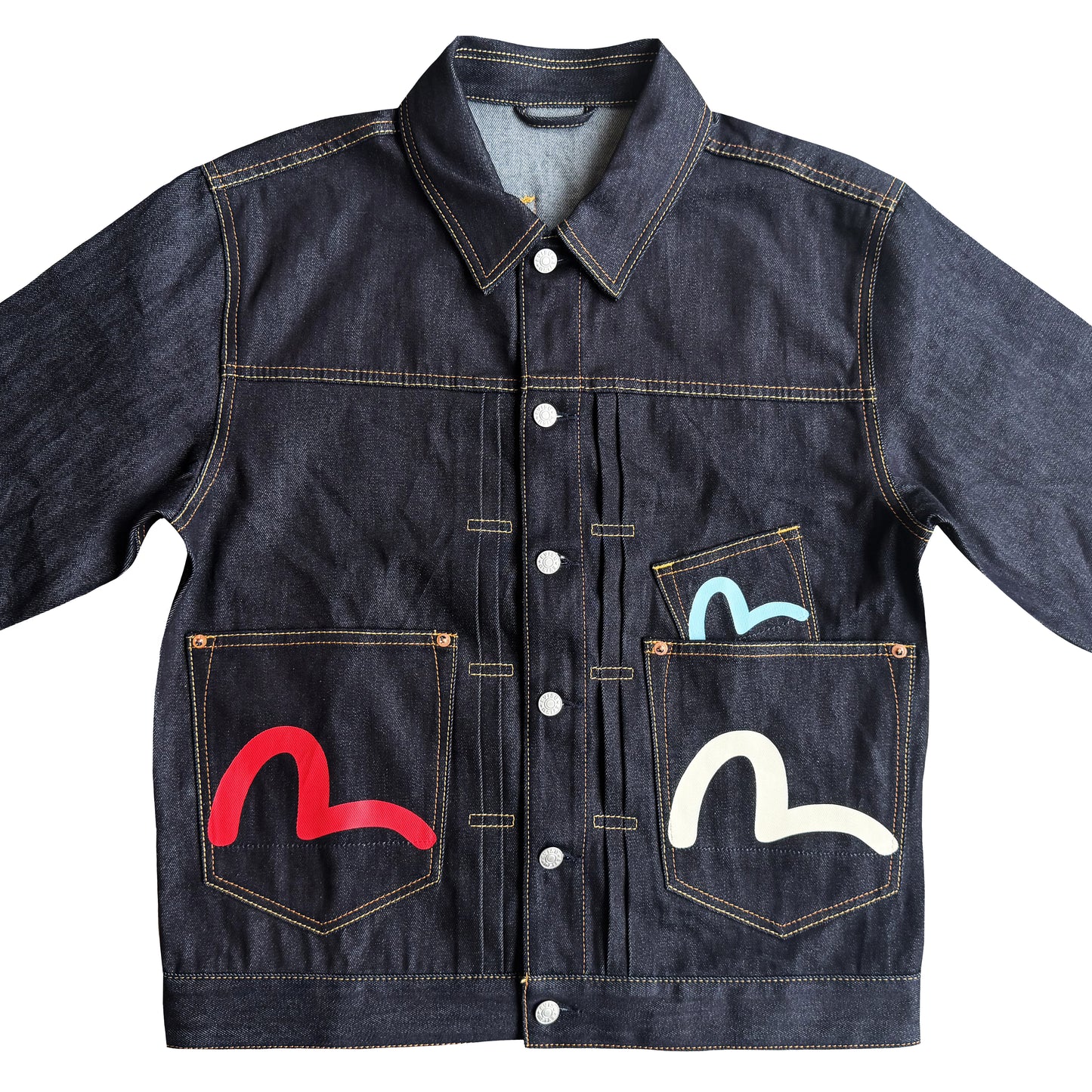 Evisu Multipocket Denim Jacket - S