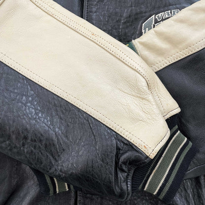 Avirex Wildbears Leather Varsity Jacket 
