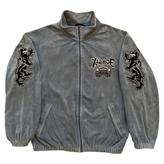 Avirex Lions x XLarge Velour Track Top - L