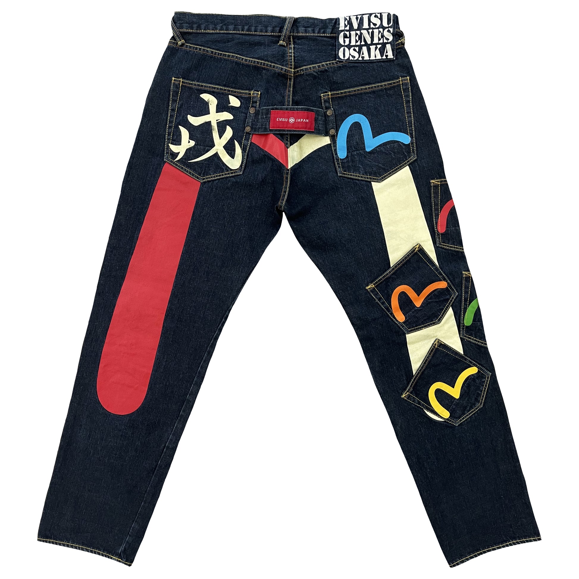 Evisu Daicock Multipocket Jeans