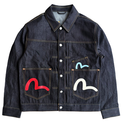 Evisu Multipocket Denim Jacket - S