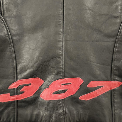 Avirex 387 Leather Racing Jacket - M