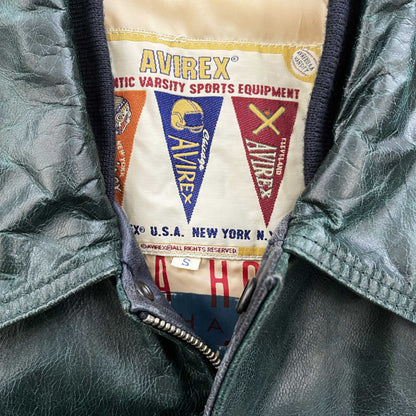 Avirex Leather Varsity Jacket