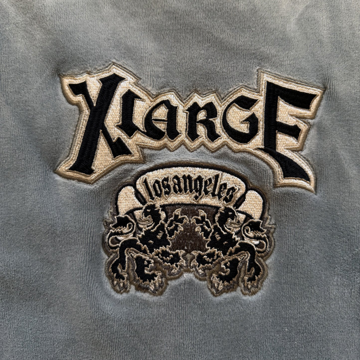 Avirex Lions x XLarge Velour Track Top - L