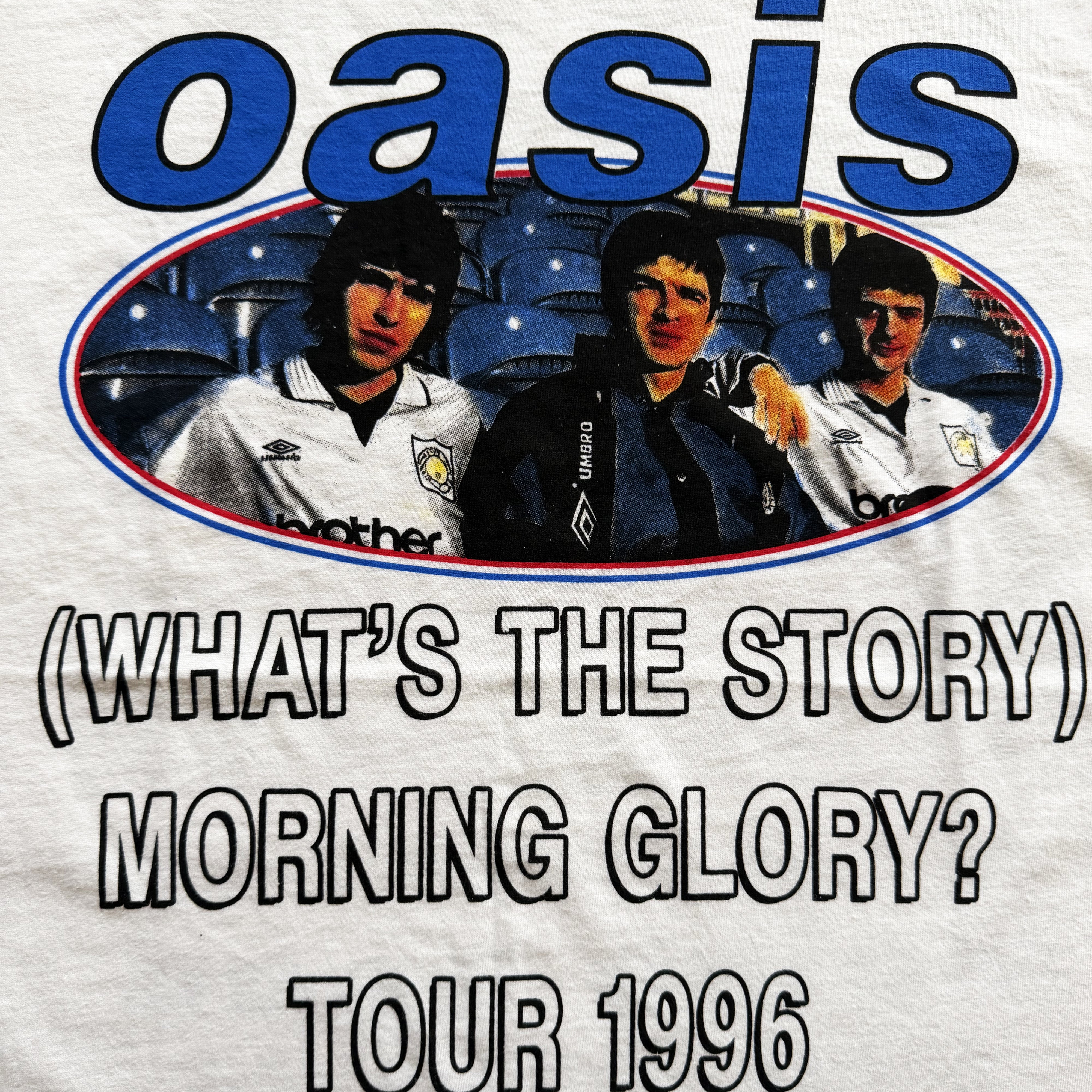 Oasis (What's The Story) Morning Glory T-Shirt - L – The Holy Grail