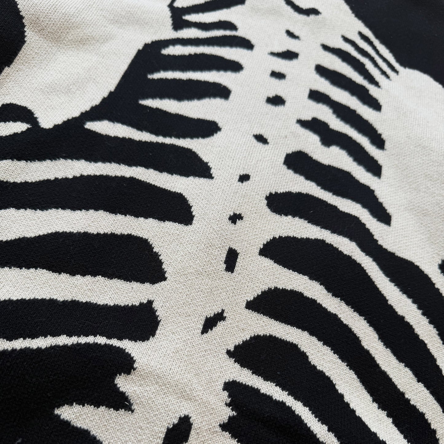 Vanson Leathers 14G Knitted Skeleton Hoodie - M