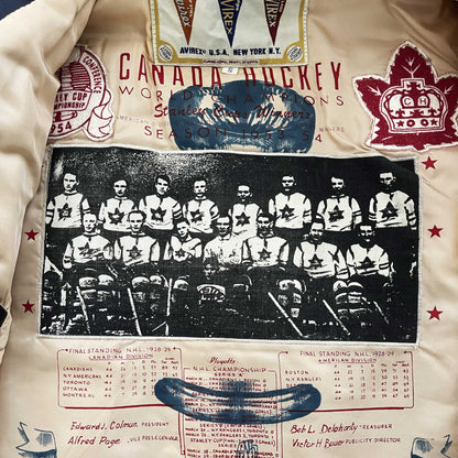 Avirex Leather Varsity Jacket