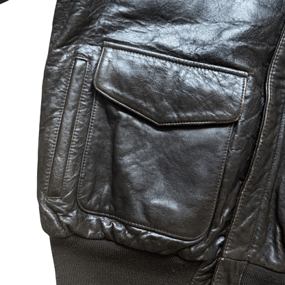 Avirex 'Second Chance' 1992 A2 Leather Flight Jacket - S / M