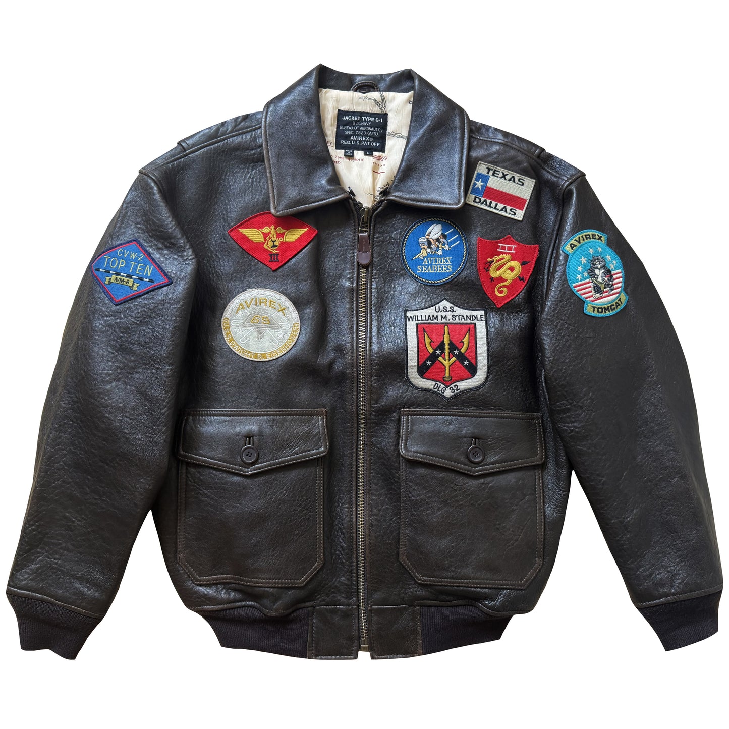 Avirex Top Gun G-1 Flight Jacket - L