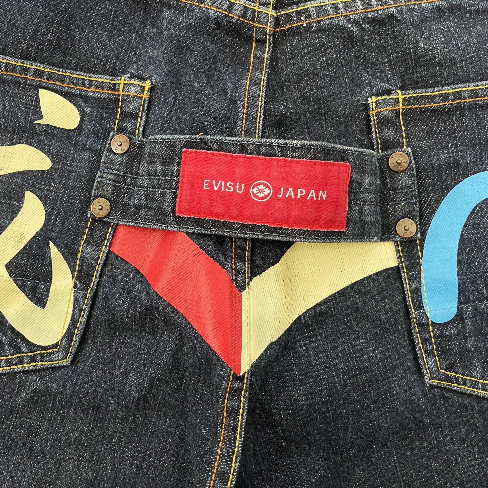 Evisu Daicock Multipocket Jeans