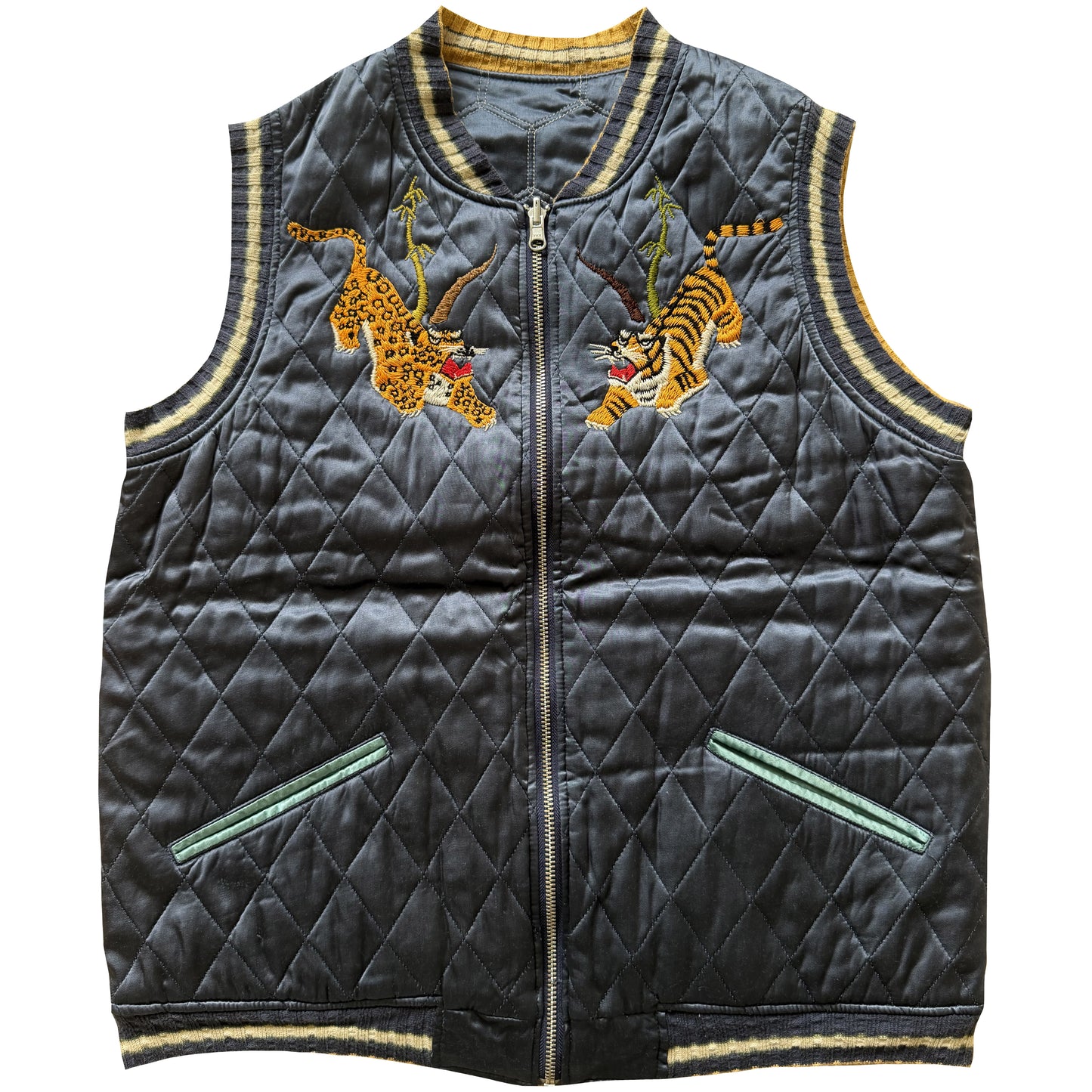 Kapital Hyakichiko Sukajan '100 Tigers' Vest - M