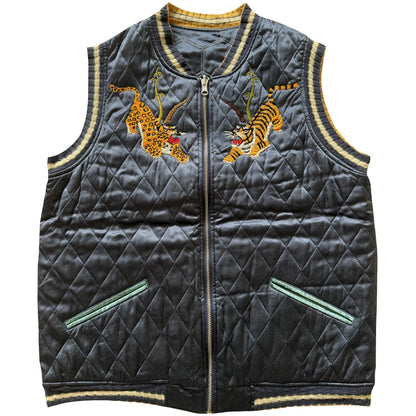 Kapital Hyakichiko Sukajan '100 Tigers' Vest - M