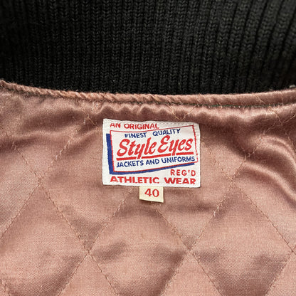 Style Eyes 'Shamrock Baseball Champs' Varsity Jacket - L