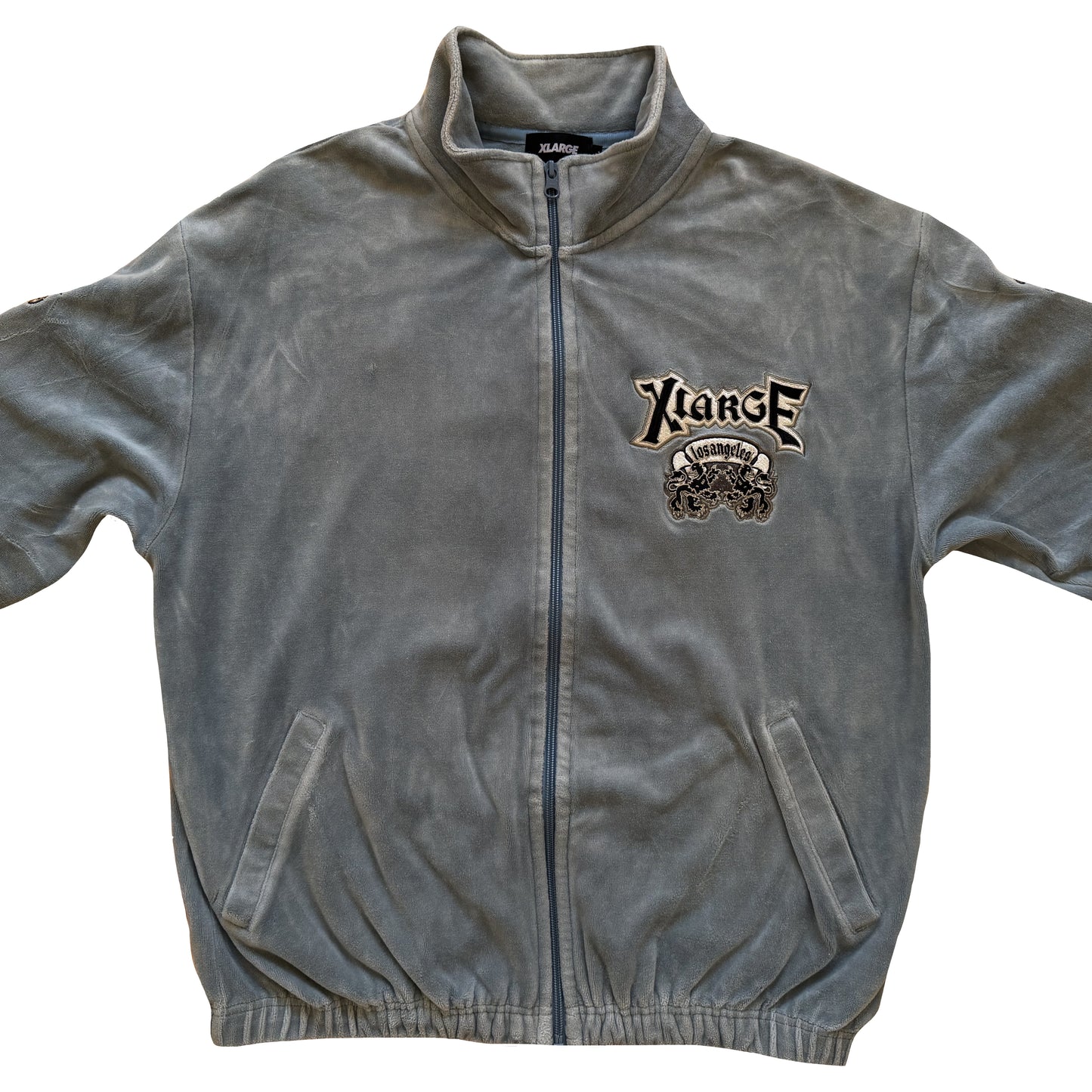 Avirex Lions x XLarge Velour Track Top - L