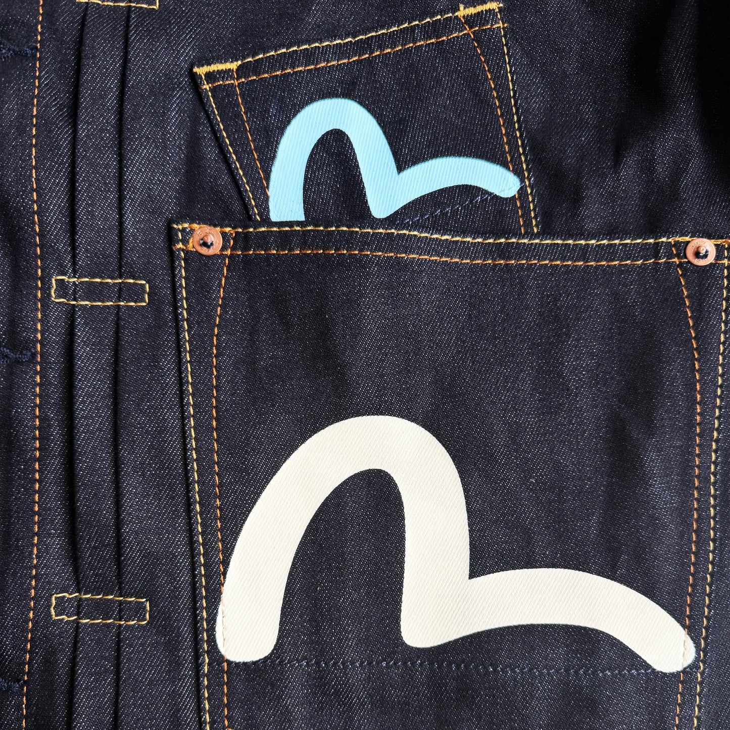 Evisu Multipocket Denim Jacket - S