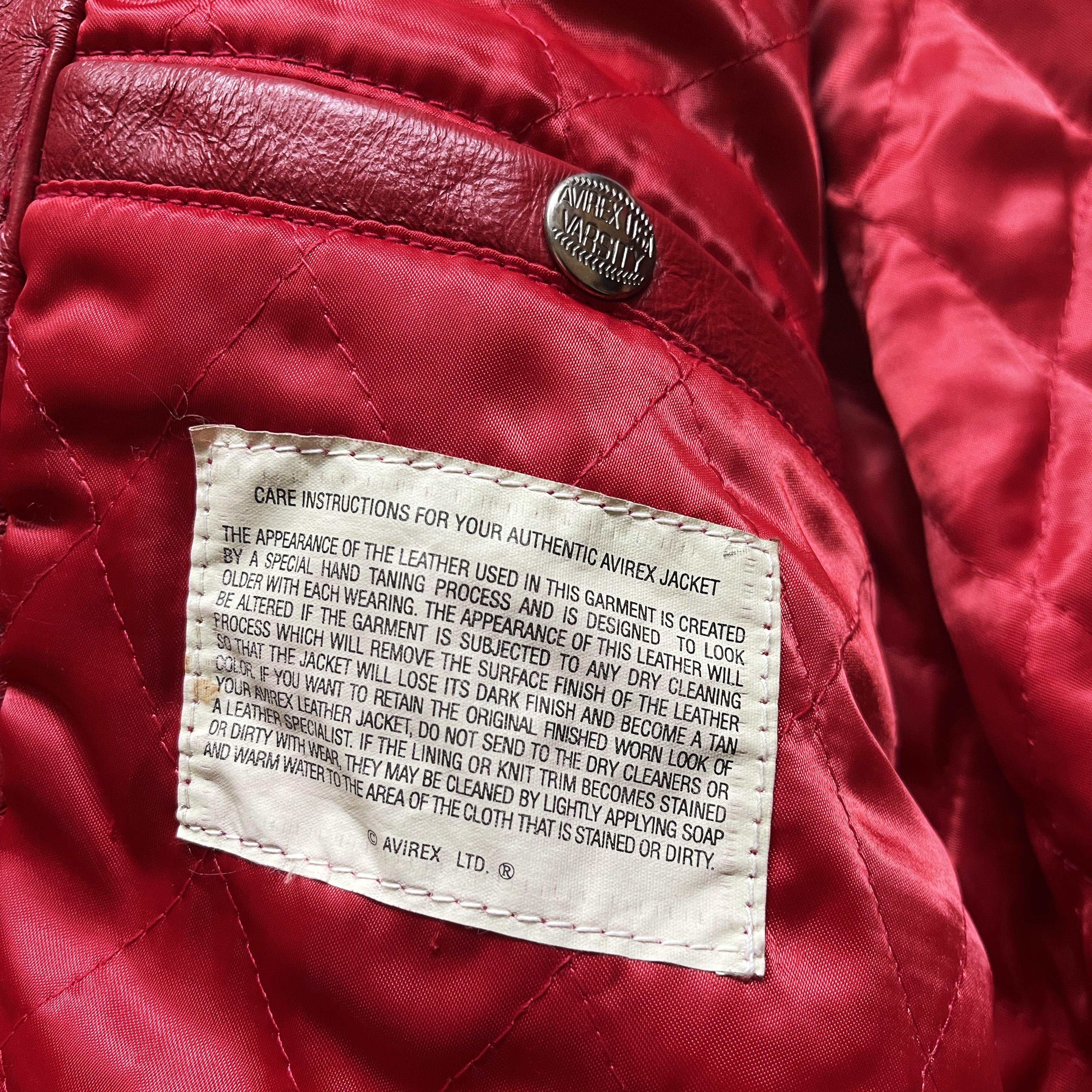 Vintage Avirex Leather Varsity Jacket – The Holy Grail Vintage Avirex Leather Varsity Jacket – The Holy Grail
