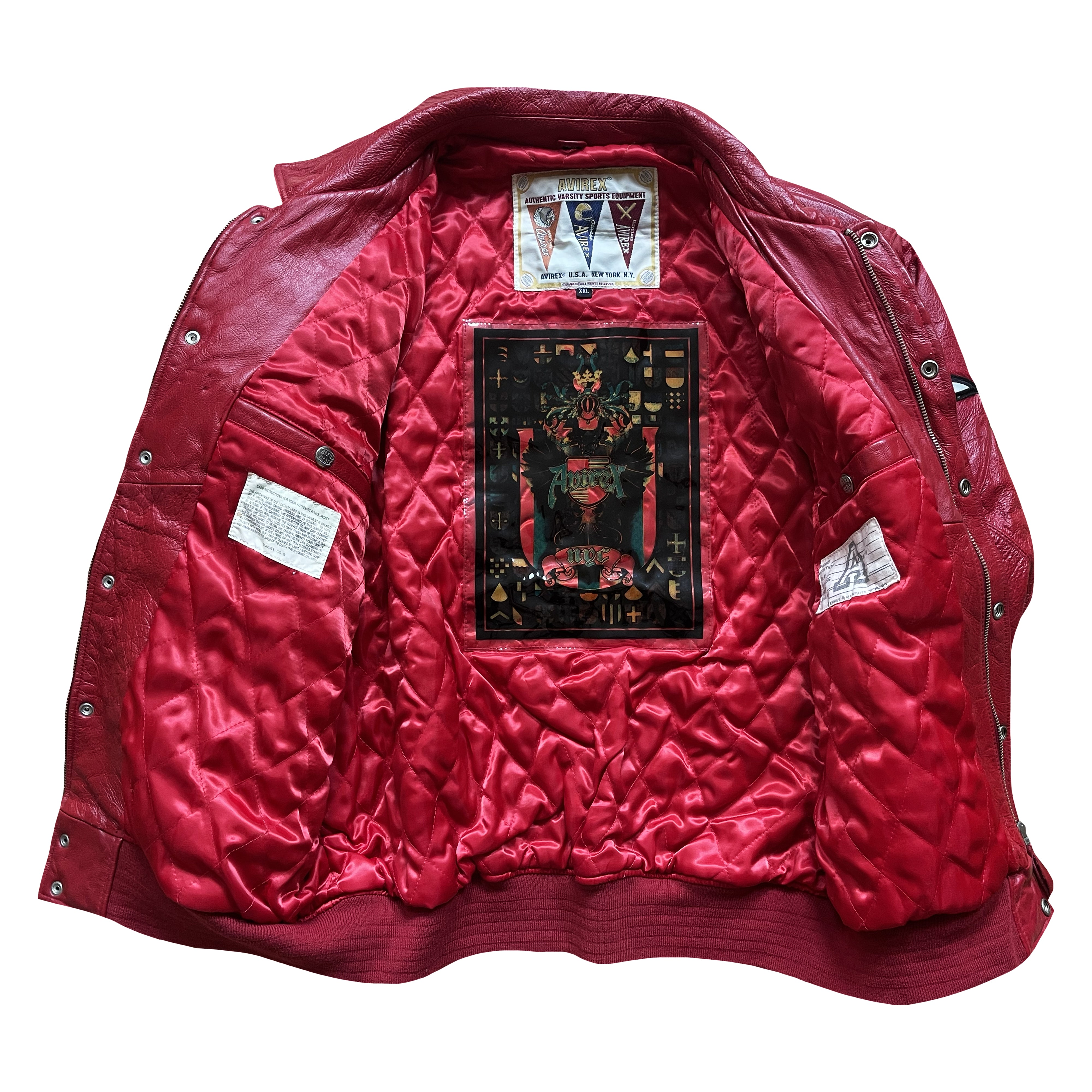 Vintage Avirex Leather Varsity Jacket – The Holy Grail