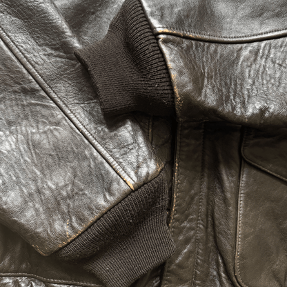 Avirex 'Second Chance' 1992 A2 Leather Flight Jacket - S / M