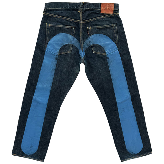 Evisu Blue Daicock Jeans