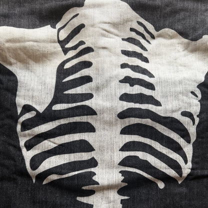 Vanson Leathers Skeleton Denim Shirt - L