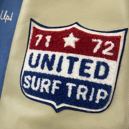 Whitesville 'Wave Junkies' Varsity Jacket - L