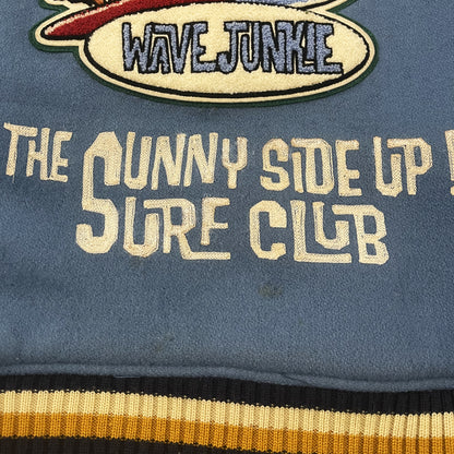 Whitesville 'Wave Junkies' Varsity Jacket - L