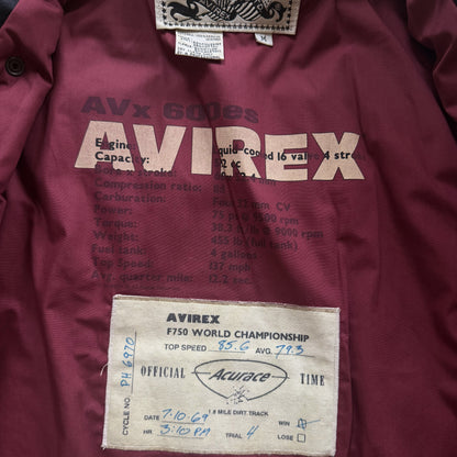Avirex 'Daytona to LA' Leather Biker Jacket - M