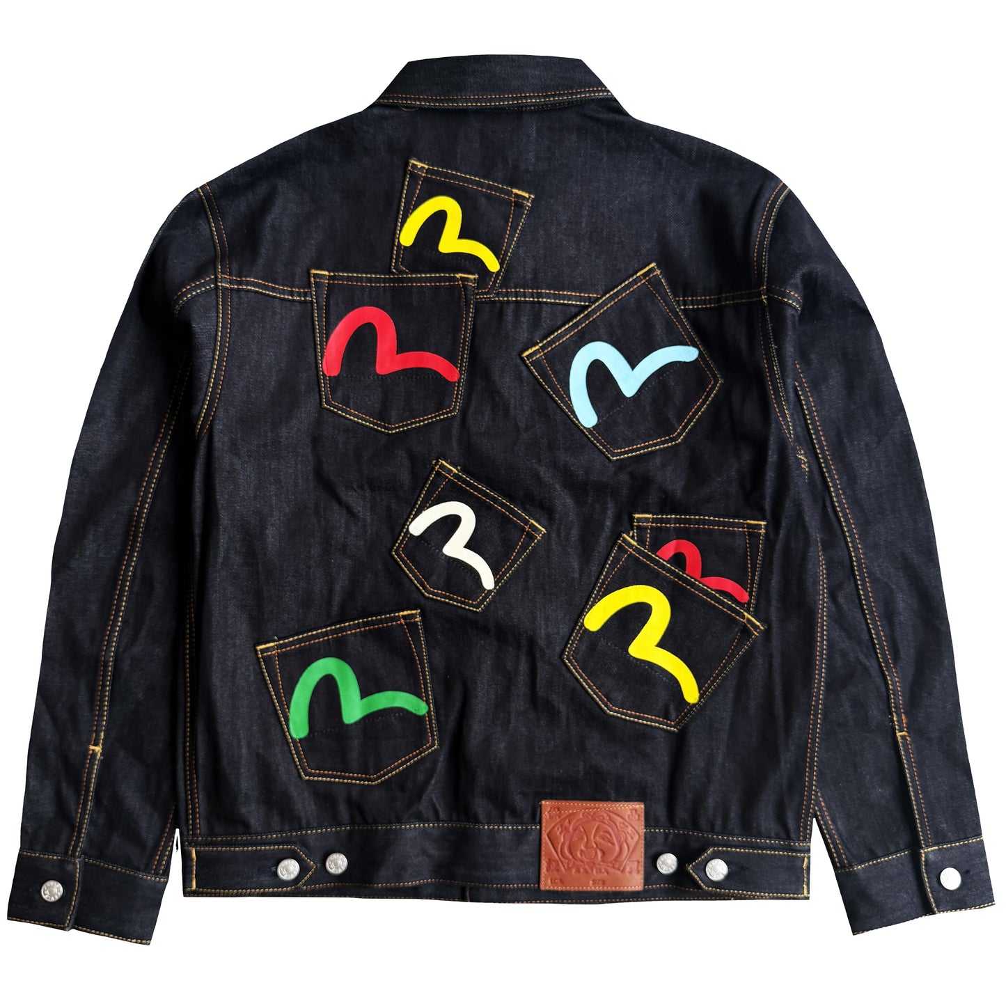 Evisu Multipocket Denim Jacket - S