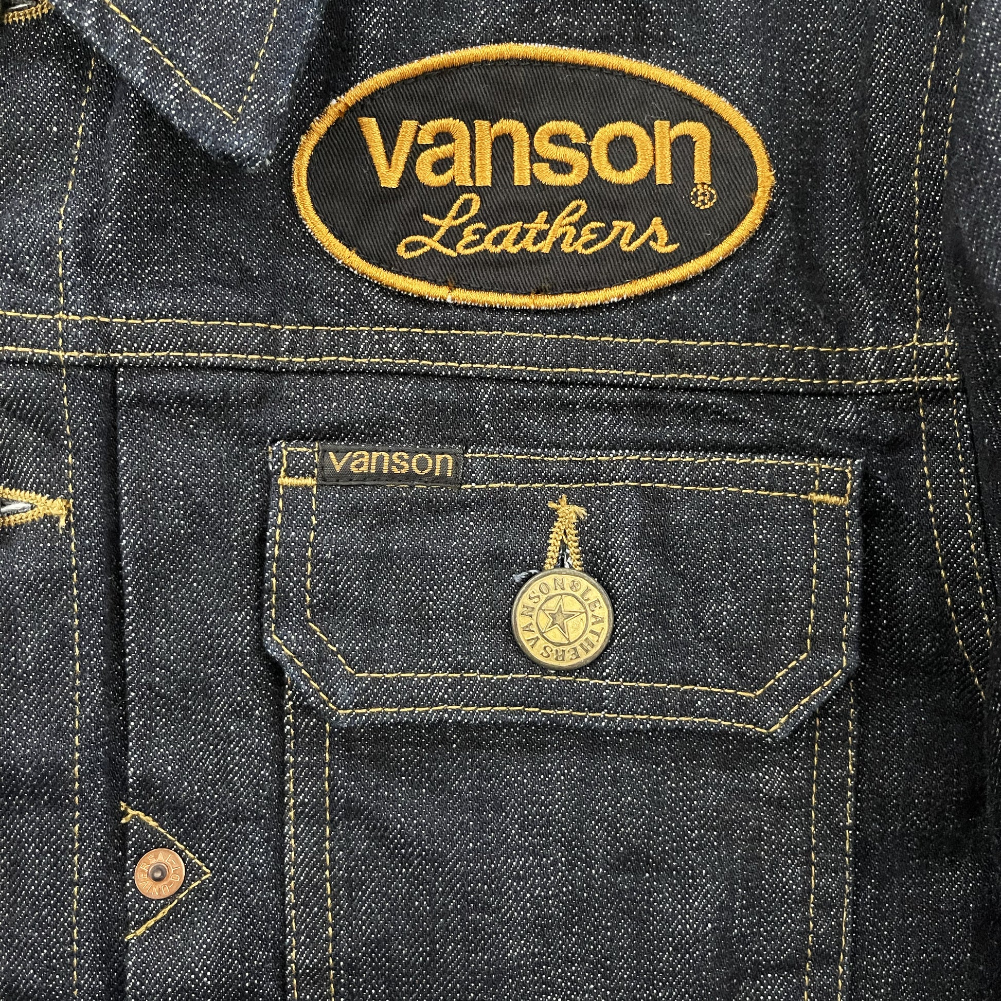 Vanson Leathers Denim Jacket