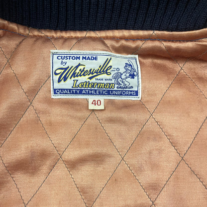 Whitesville 'Wave Junkies' Varsity Jacket - L