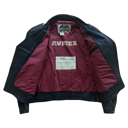 Avirex 'Daytona to LA' Leather Biker Jacket - M