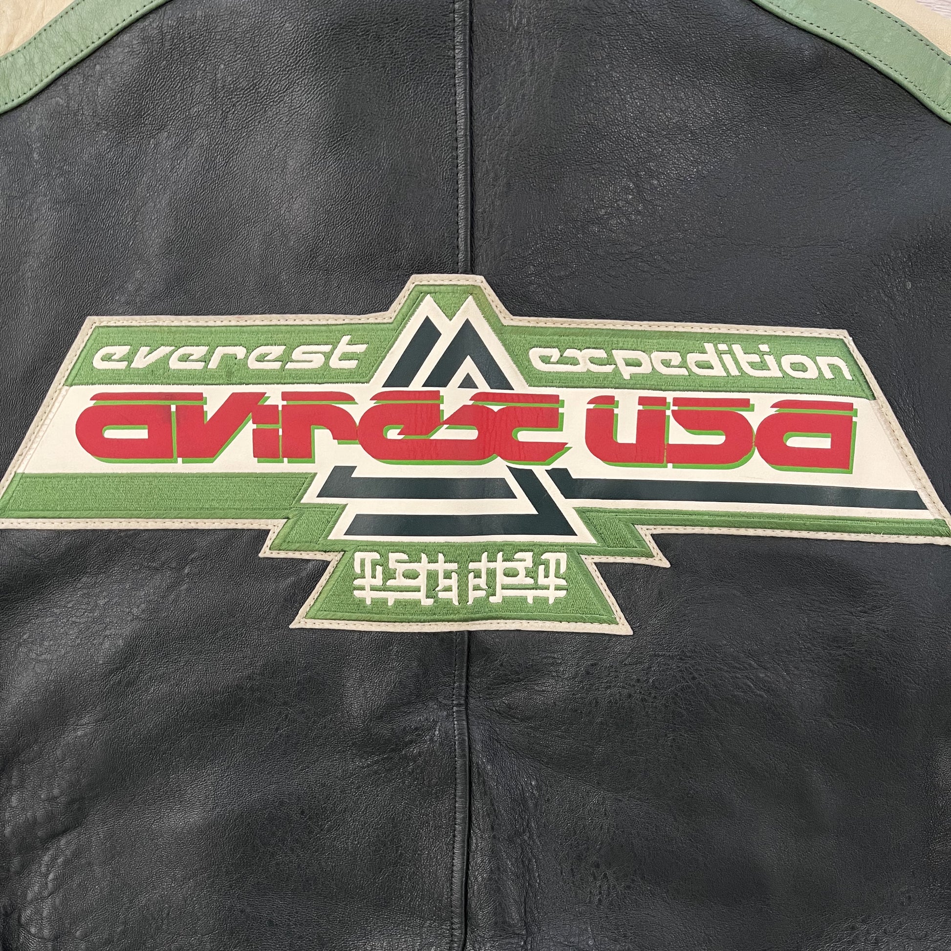 Avirex Leather Varsity Jacket