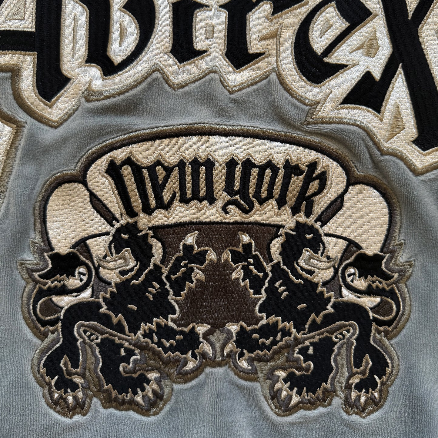 Avirex Lions x XLarge Velour Track Top - L