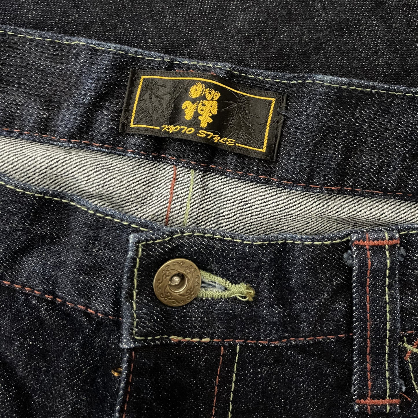 Zen Geisha Hand Painted Jeans - W38"