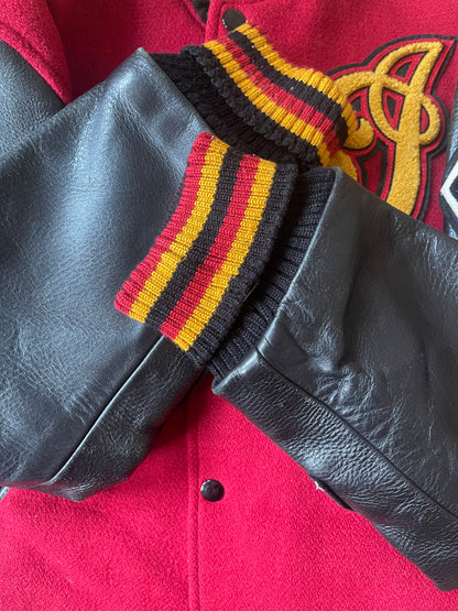 Indian Motorcycle 'Chief Ace' Varsity Jacket - M